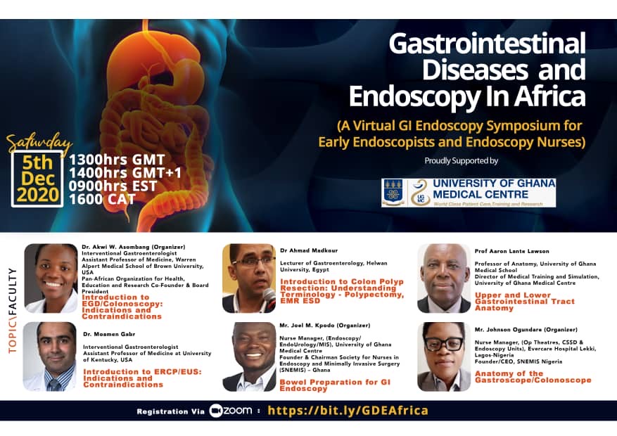 Virtual Symposium for endoscopists, endoscopic nurses.
