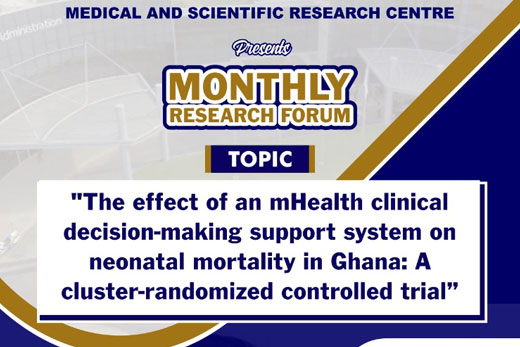 Monthly Research Forum