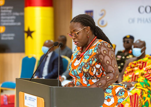 Statement by UG Vice Chancellor at UGMC Phase II Launch