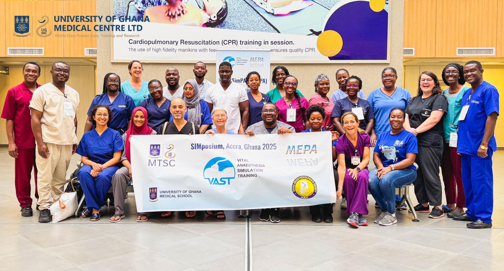 Ghana Hosts First VAST/SimPACT Training SIMposium at UGMC in May 2025