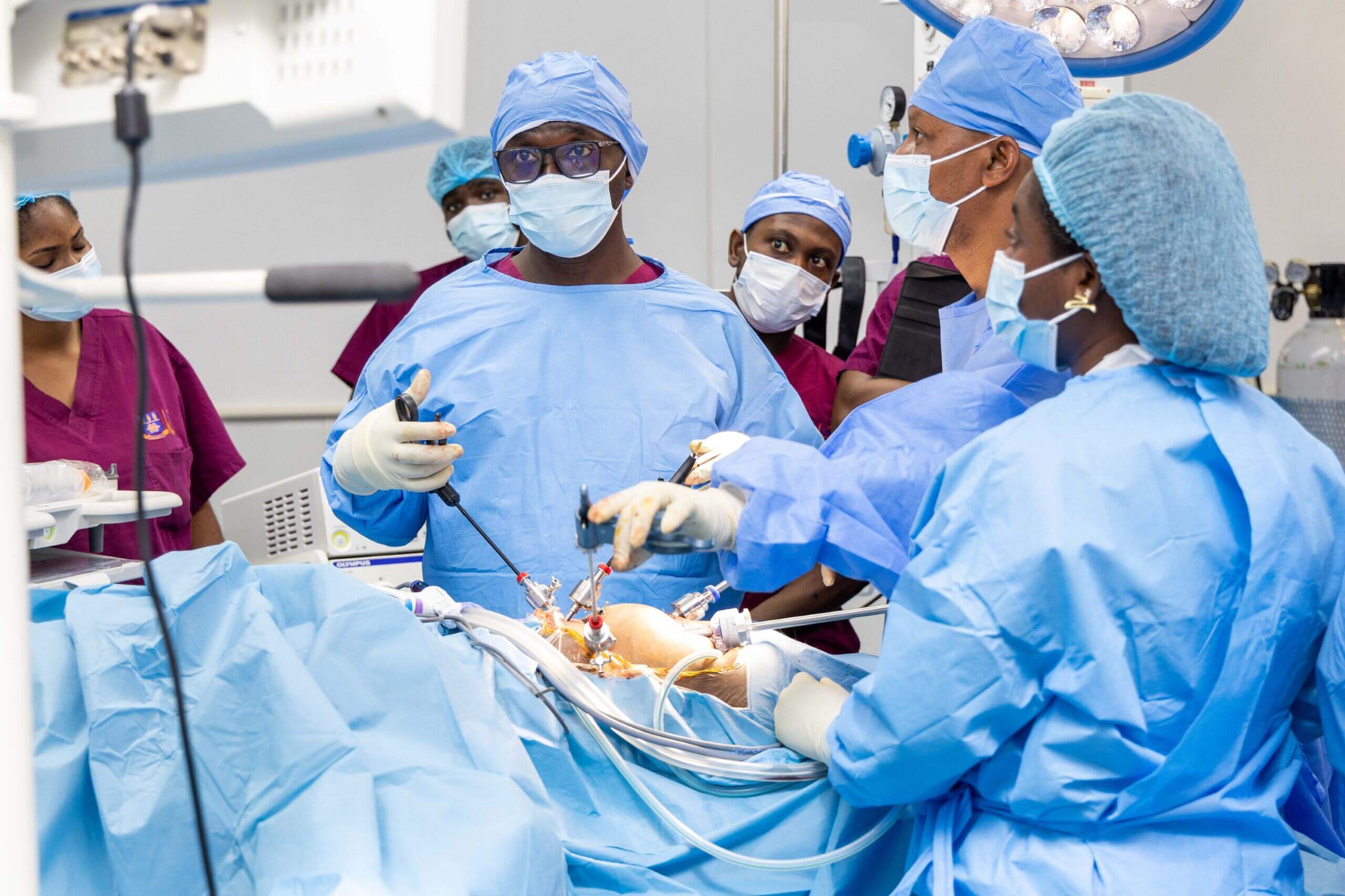 UGMC Performs Ghana’s Maiden Laparoscopic Gastric Sleeve Surgeries