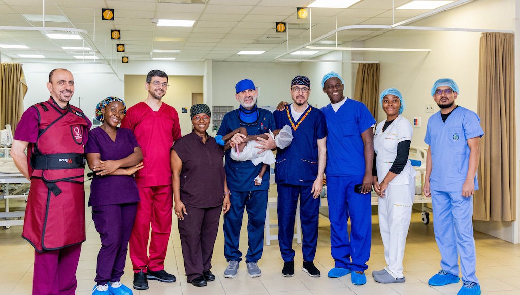 Saving Little Hearts—UGMC and Qatar Charity Partner to Perform Free Paediatric Cardiac Interventions